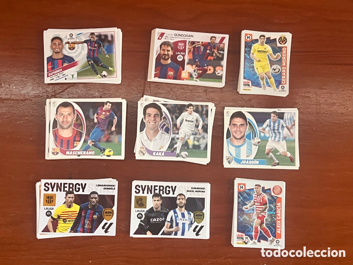 Cromos de f&uacute;tbol: Lote de 160 cromos de f&uacute;tbol de Colecciones Este (Panini)2012/13 2022-23