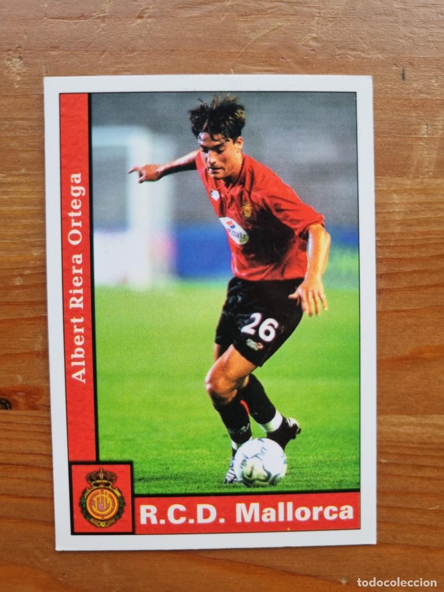 Cromos de f&uacute;tbol: 491 RIERA (RCD Mallorca) &Uacute;LTIMA HORA. Las Fichas de la Liga 2001 2002 01 02 (Mundicromo)