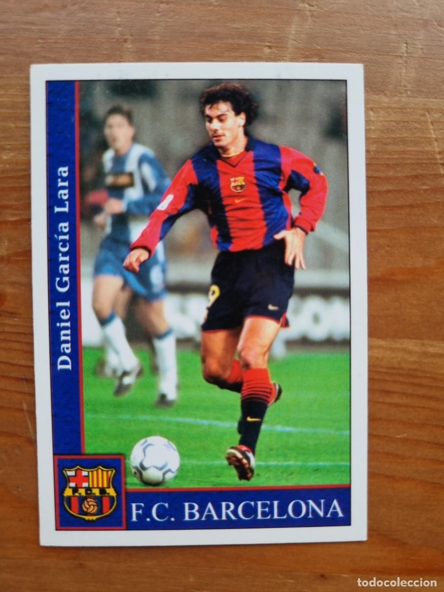Cromos de f&uacute;tbol: 493 DANI (FC Barcelona) &Uacute;LTIMA HORA. Las Fichas de la Liga 2001 2002 01 02 (Mundicromo)