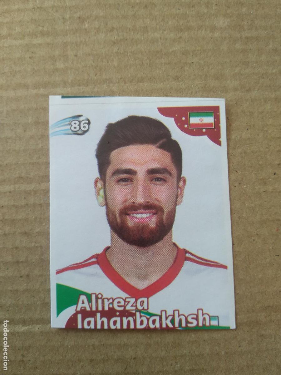 Cromos de f&uacute;tbol: 86 ALIREZA JAHANBAKHSH IRAN CROMO FUTBOL MUNDIAL 2022 EDITADO EN BRASIL WORLD CUP COPA DEL MUNDO