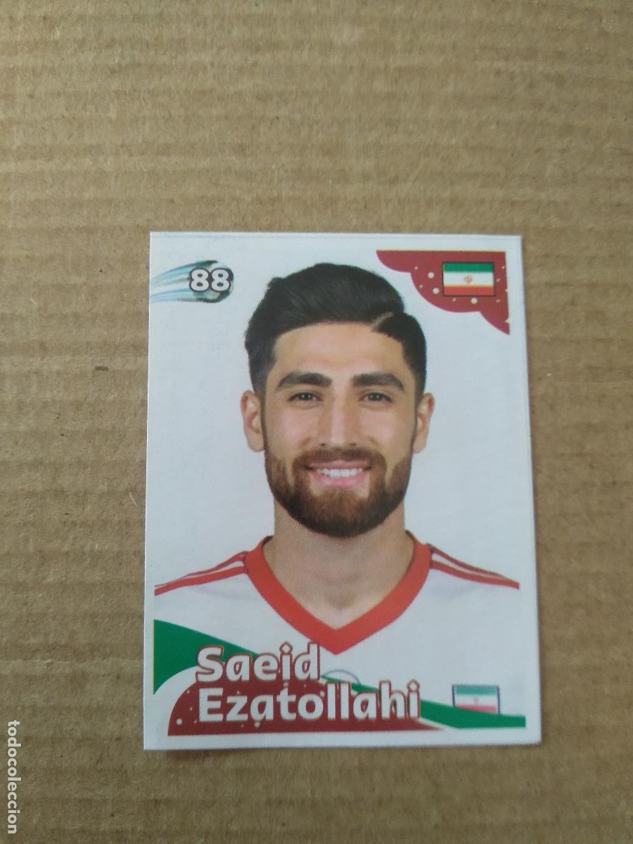 Cromos de f&uacute;tbol: 88 SAEID EZATOLLAHI IRAN CROMO FUTBOL MUNDIAL 2022 EDITADO EN BRASIL WORLD CUP COPA DEL MUNDO