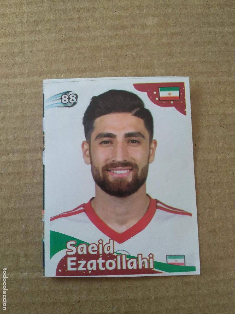 Cromos de f&uacute;tbol: 88 SAEID EZATOLLAHI IRAN CROMO FUTBOL MUNDIAL 2022 EDITADO EN BRASIL WORLD CUP COPA DEL MUNDO