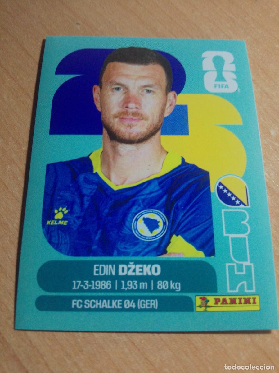 Cromos de f&uacute;tbol: DŽEKO BOSNIA HERCEGOVINA BIH 18 MUNDIAL FIFA WORLD CUP 2026 26 PANINI STICKERS NUEVO