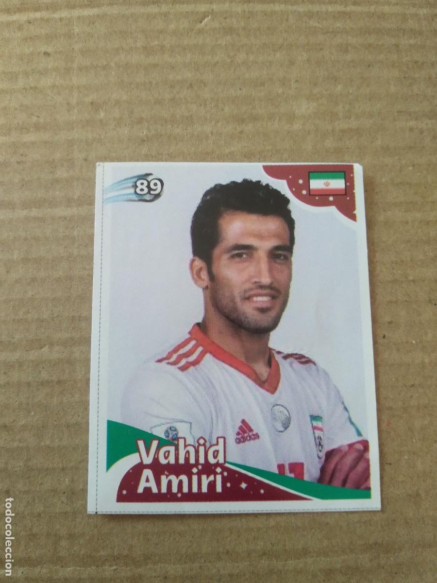 Cromos de f&uacute;tbol: 89 VAHID AMIRI IRAN CROMO FUTBOL MUNDIAL 2022 EDITADO EN BRASIL WORLD CUP COPA DEL MUNDO
