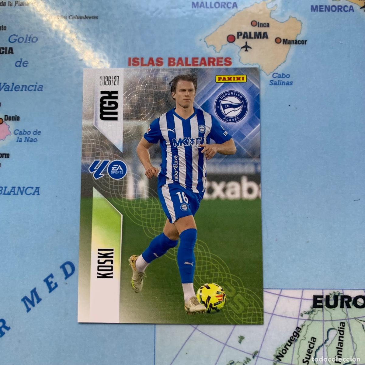 Cartes &agrave; collectionner de Football: Koski n&uacute;mero 24 del Alav&eacute;s megacracks 26-27 2026-2027