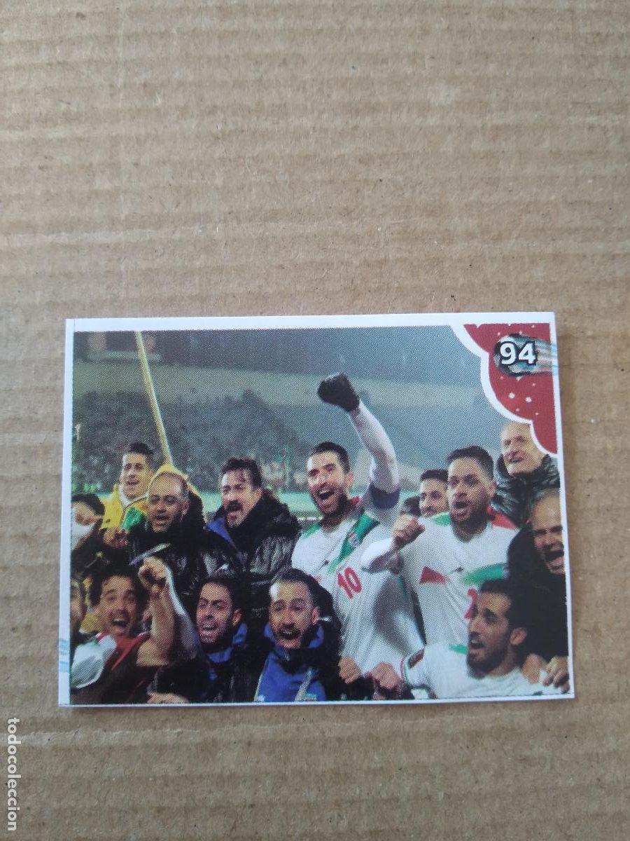 Cromos de f&uacute;tbol: 94 EQUIPO PLANTILLA IRAN CROMO FUTBOL MUNDIAL 2022 EDITADO EN BRASIL WORLD CUP COPA DEL MUNDO