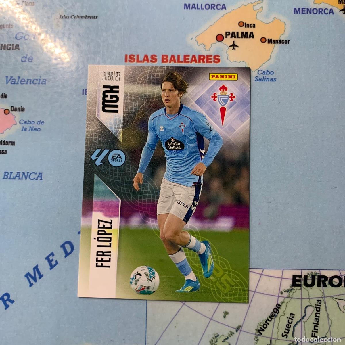 Cromos de f&uacute;tbol: Fer Lopez n&uacute;mero 121 del Celta megacracks 26-27 2026-2027
