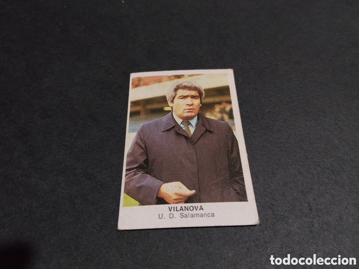 Cromos de f&uacute;tbol: Cromo futbol 84 Vilanova, UD Salamanca