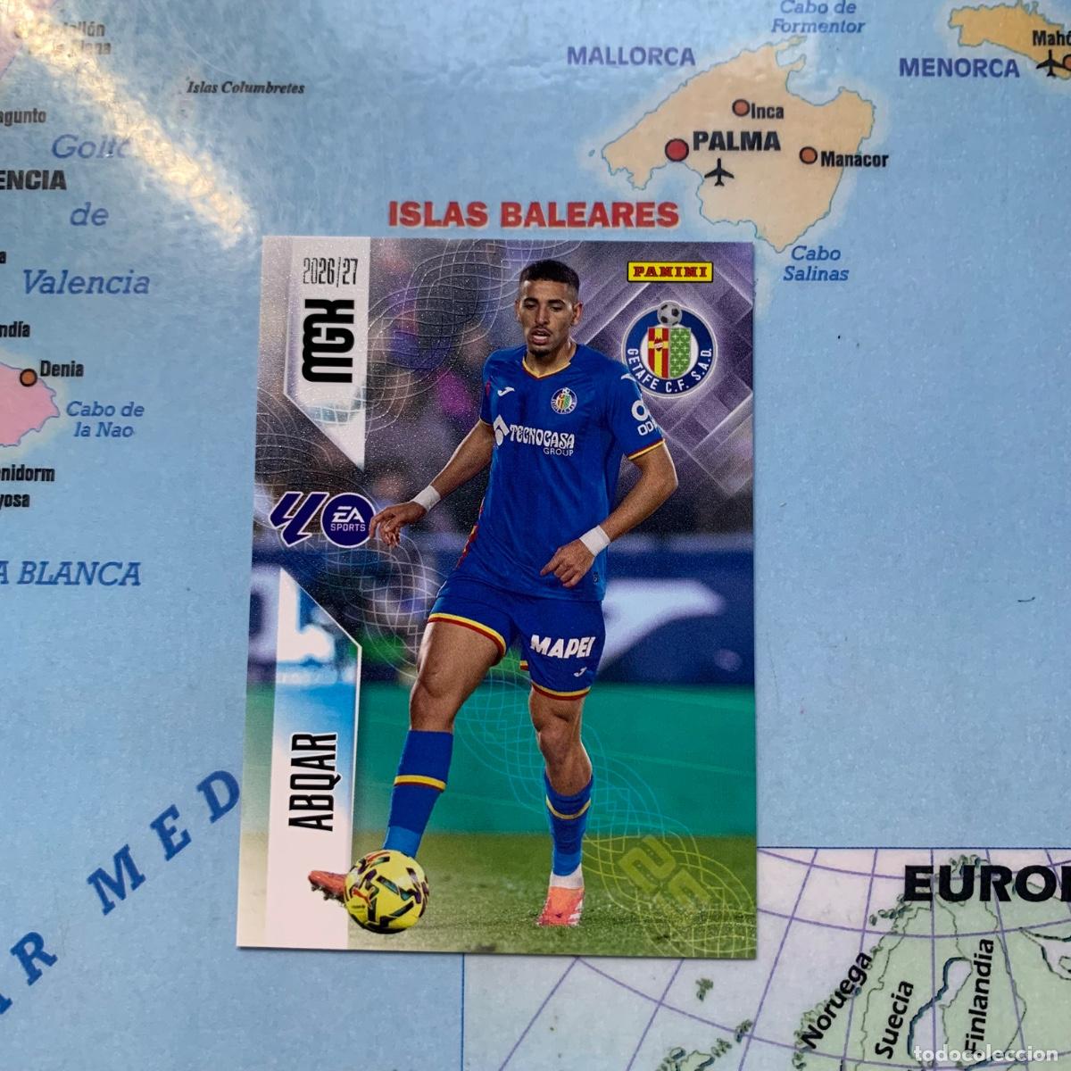 Cromos de f&uacute;tbol: Abqar n&uacute;mero 187 del Getafe megacracks 26-27 2026-2027