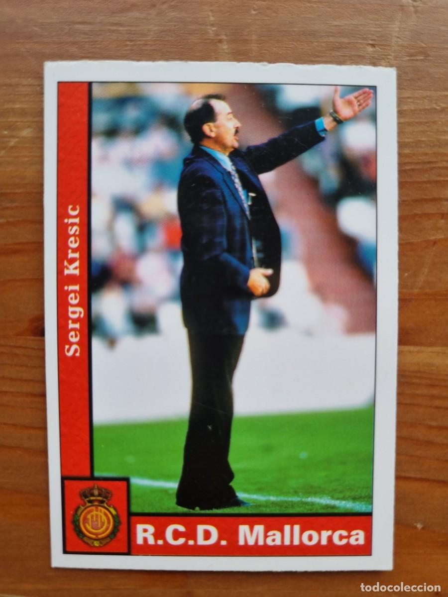 Cromos de f&uacute;tbol: 529 KRESIC (RCD Mallorca) &Uacute;LTIMA HORA. Las Fichas de la Liga 2001 2002 01 02 (Mundicromo)