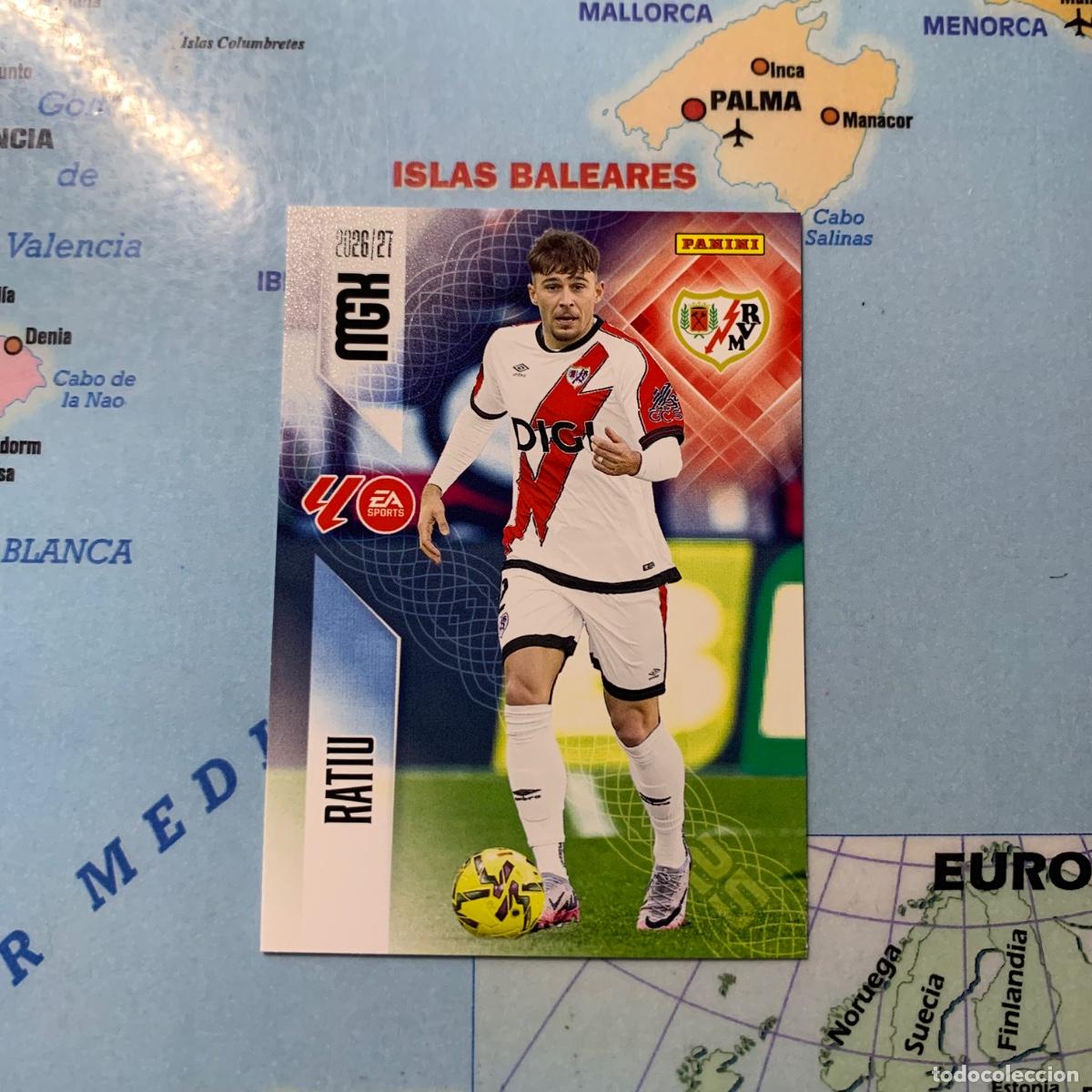 Cromos de Futebol: Ratiu n&uacute;mero 292 del Rayo Vallecano megacracks 26-27 2026-2027