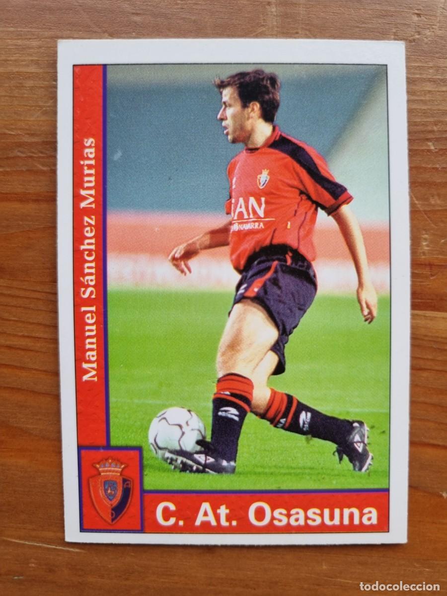 Cromos de f&uacute;tbol: 547 MANOLO (CA Osasuna) &Uacute;LTIMA HORA. Las Fichas de la Liga 2001 2002 01 02 (Mundicromo)