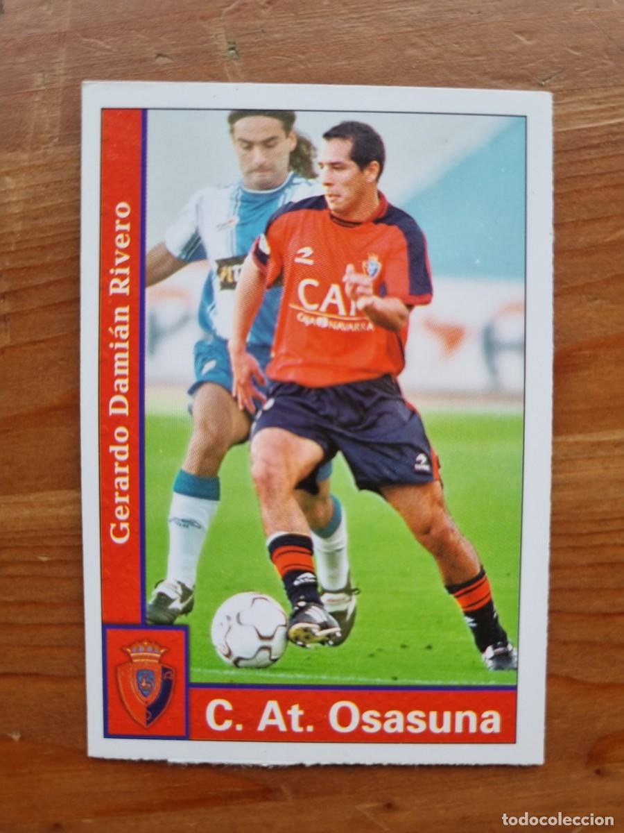Cromos de f&uacute;tbol: 549 RIVERO (CA Osasuna) &Uacute;LTIMA HORA. Las Fichas de la Liga 2001 2002 01 02 (Mundicromo)