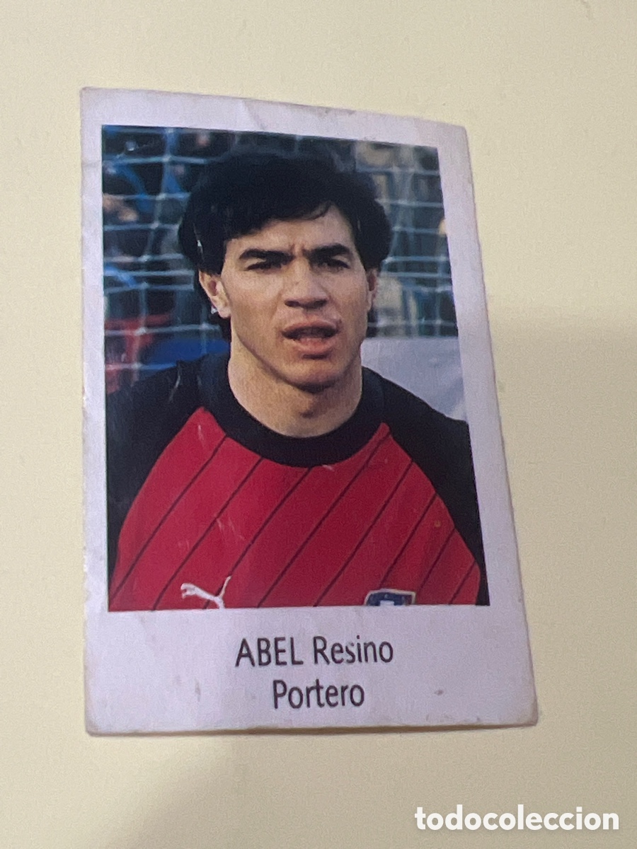 Cromos de f&uacute;tbol: C9170. LIGA F&Uacute;TBOL 91 92 1991 1992 - BIMBO - 110 ABEL - AT. MADRID ( NUNCA PEGADO )