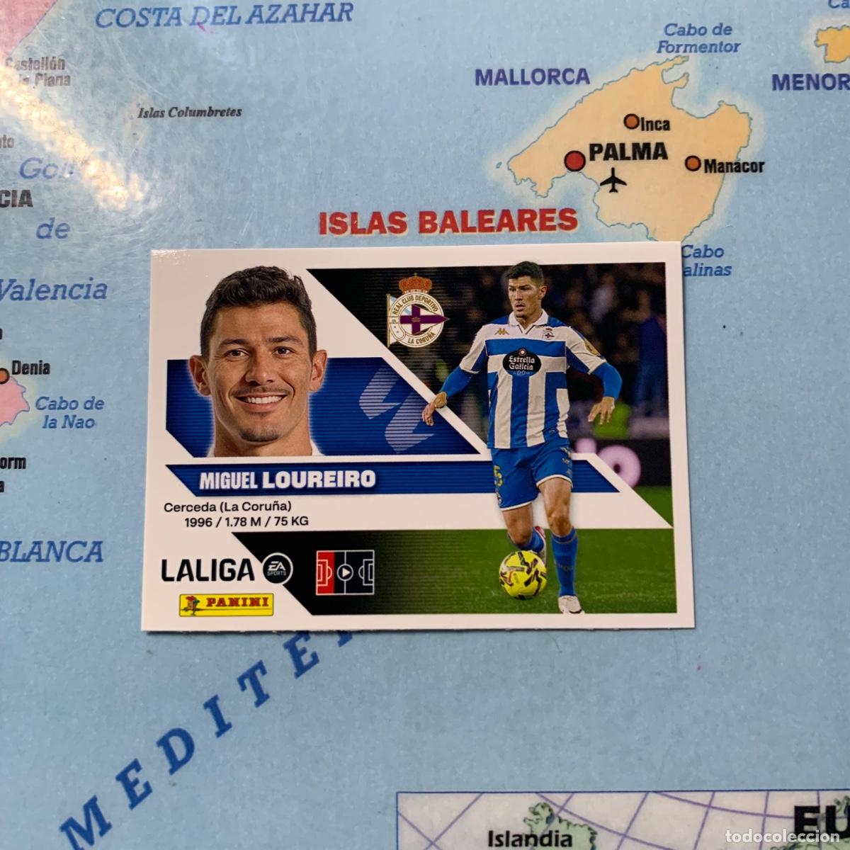 Cromos de f&uacute;tbol: Loureiro n&uacute;mero 6 del deportivo de La Coru&ntilde;a cromo de la liga este 26-27 2026-2027