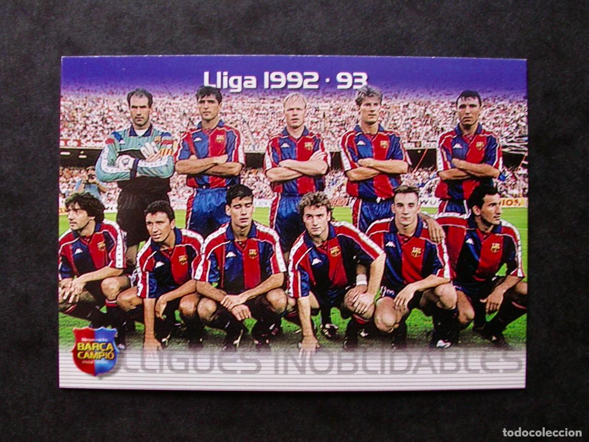 Cromos de f&uacute;tbol: 131 LLIGA 1992-93 / FC BARCELONA / MEGACRACKS BAR&Ccedil;A CAMPI&Oacute; 2004-2005 04-05 / PANINI