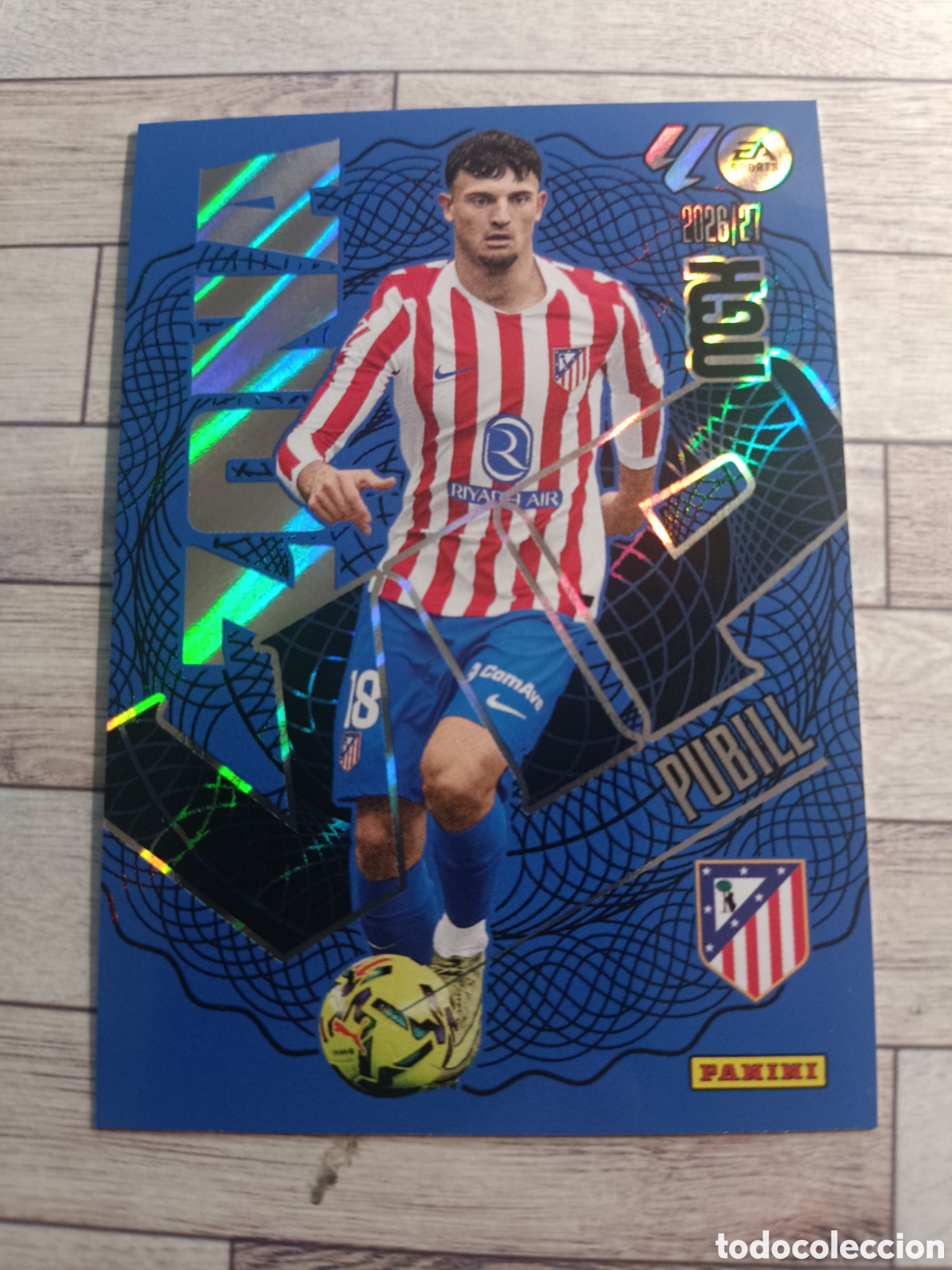 Cromos de f&uacute;tbol: 404 PUBILL ZONA VIP ATLETICO DE MADRID MEGACRACKS MGK 26 27 PANINI 2026 2027