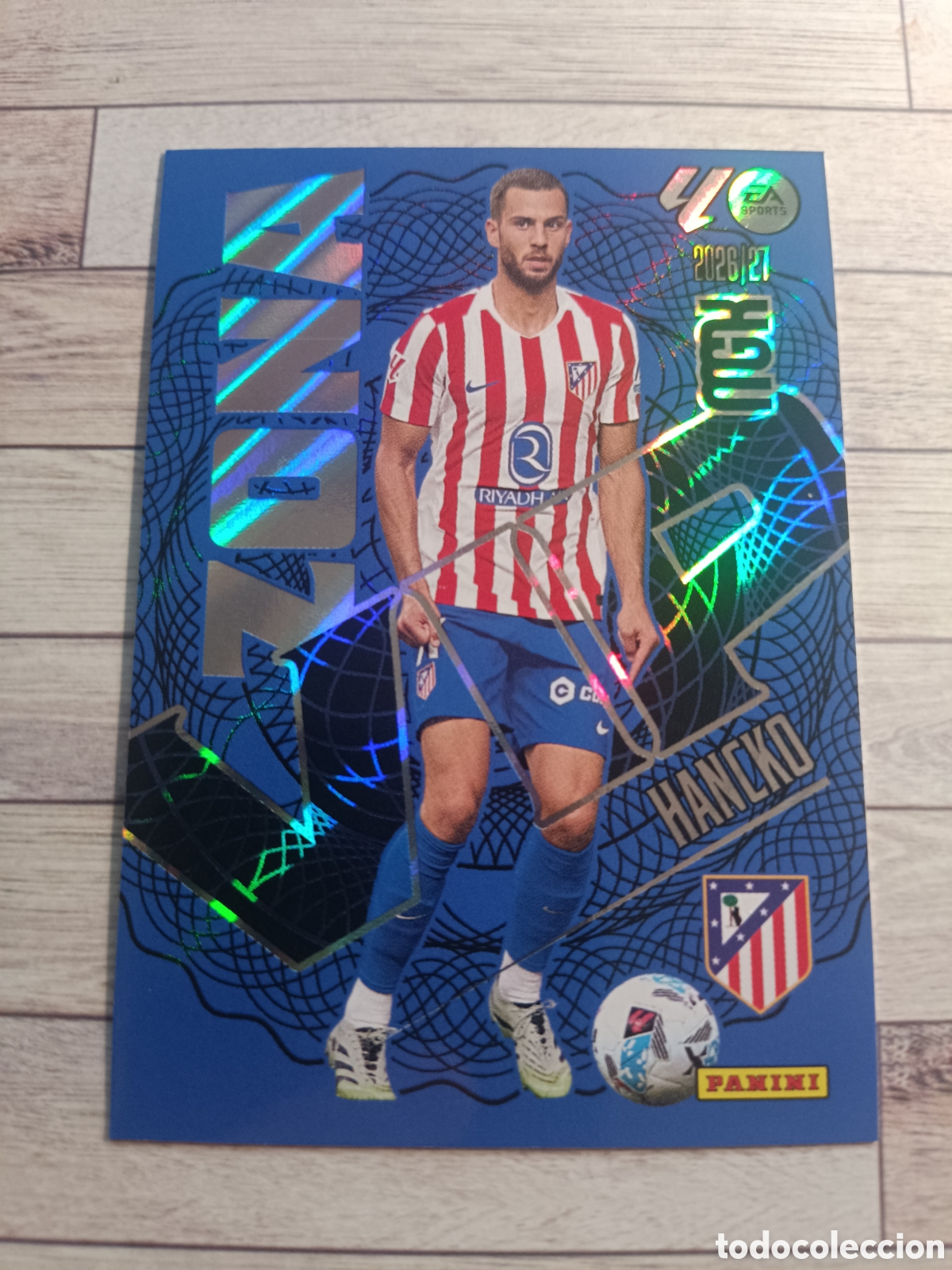 Cromos de f&uacute;tbol: 397 HANCKO ZONA VIP ATLETICO DE MADRID MEGACRACKS MGK 26 27 PANINI 2026 2027