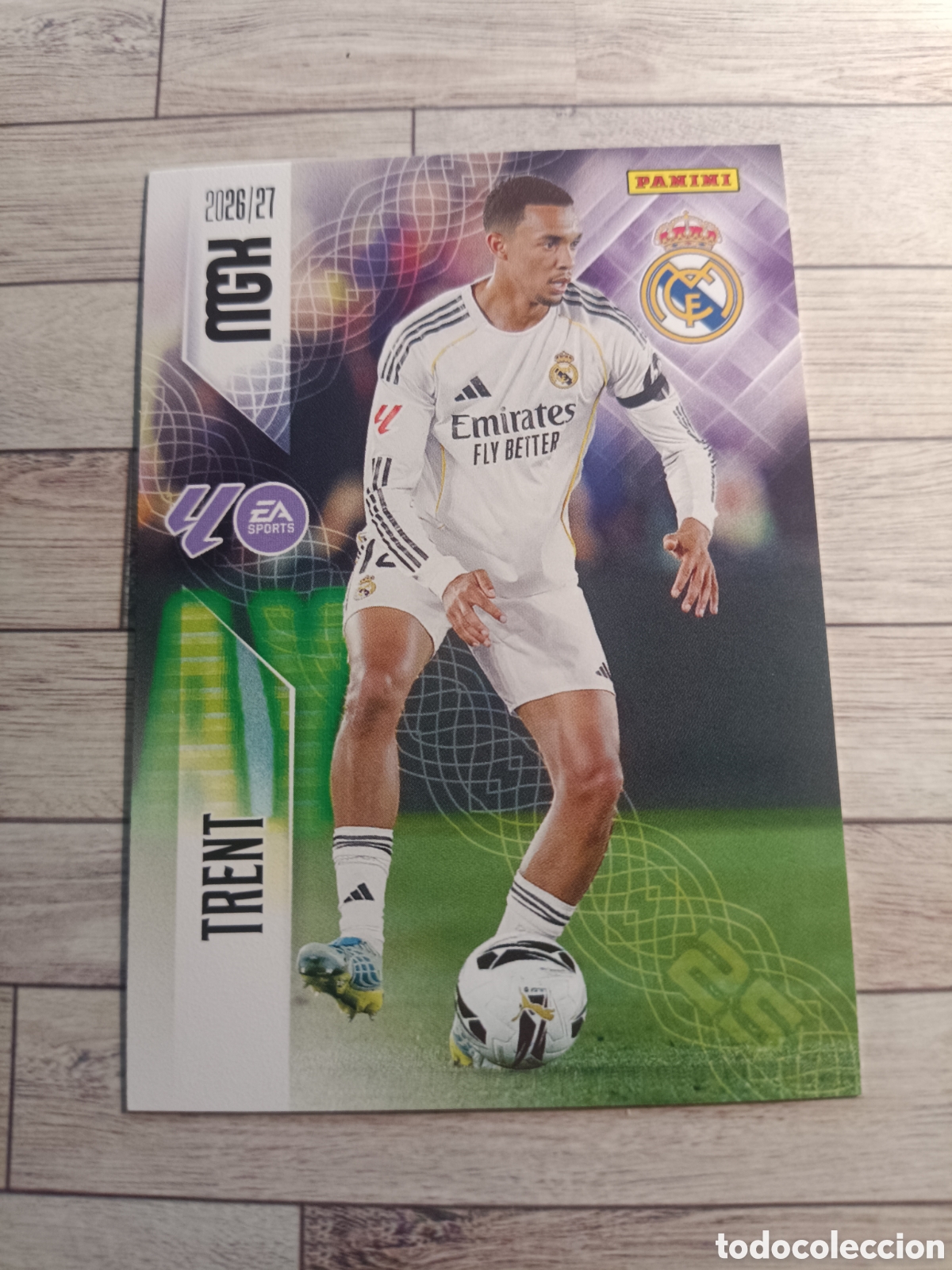 Cromos de f&uacute;tbol: 220 TRENT REAL MADRID MEGACRACKS MGK 26 27 PANINI 2026 2027