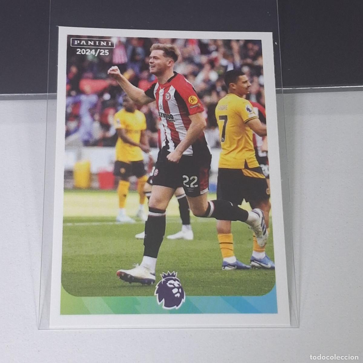 Cromos de f&uacute;tbol: B56 317 BRENTFORD WOLVERHAMPTON WANDERERS STICKER PANINI PREMIER LEAGUE 24 25 2024 2025