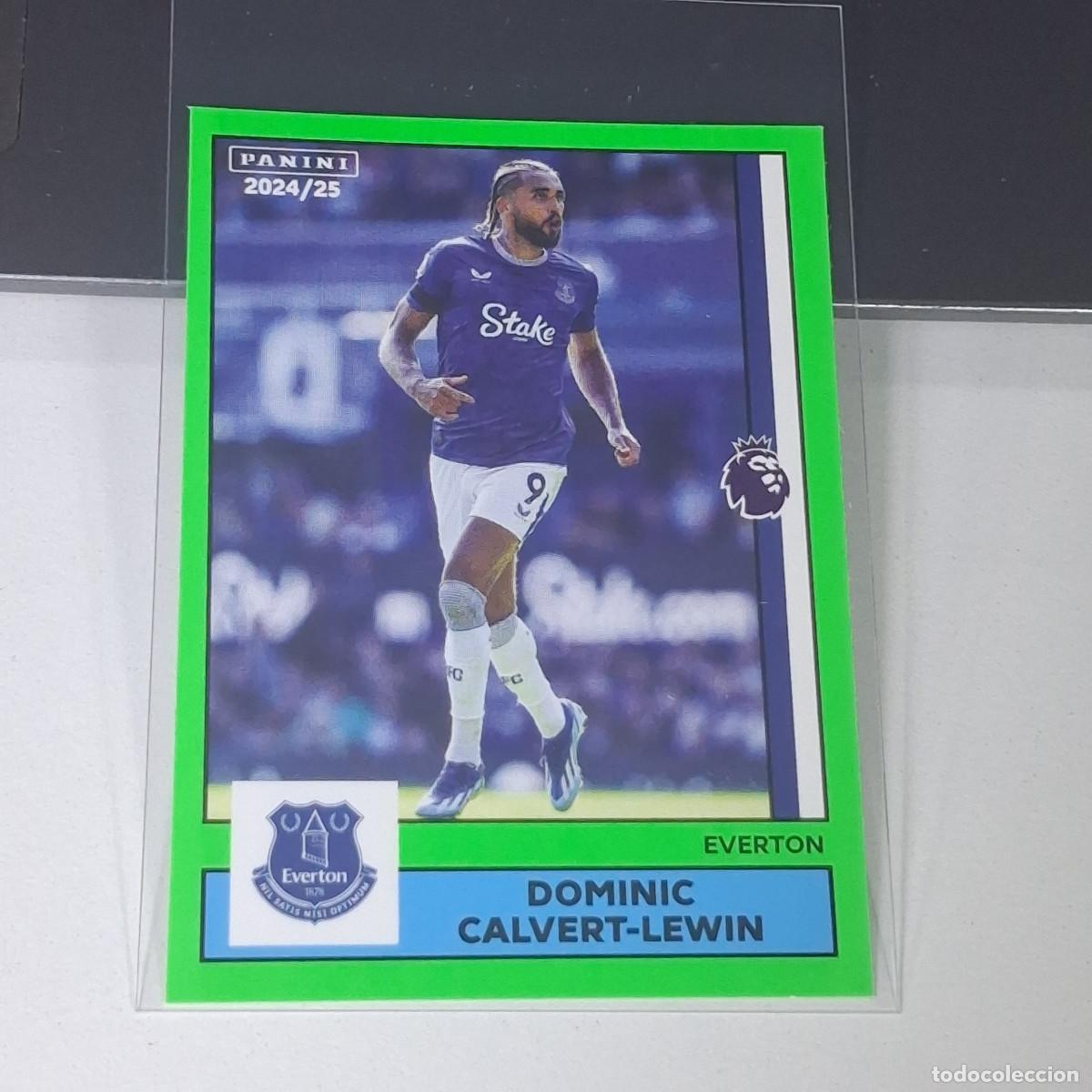 Cromos de f&uacute;tbol: B56 326 DOMINIC CALVERT LEWIN EVERTON STARS STICKER PANINI PREMIER LEAGUE 24 25 2024 2025