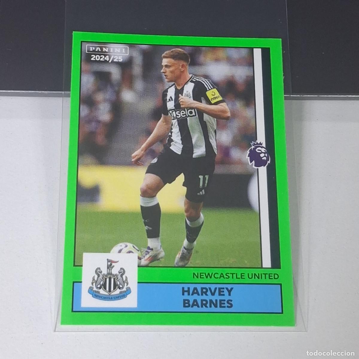 Cromos de f&uacute;tbol: B56 333 HARVEY BARNES NEWCASTLE UNITED STARS STICKER PANINI PREMIER LEAGUE 24 25 2024 2025