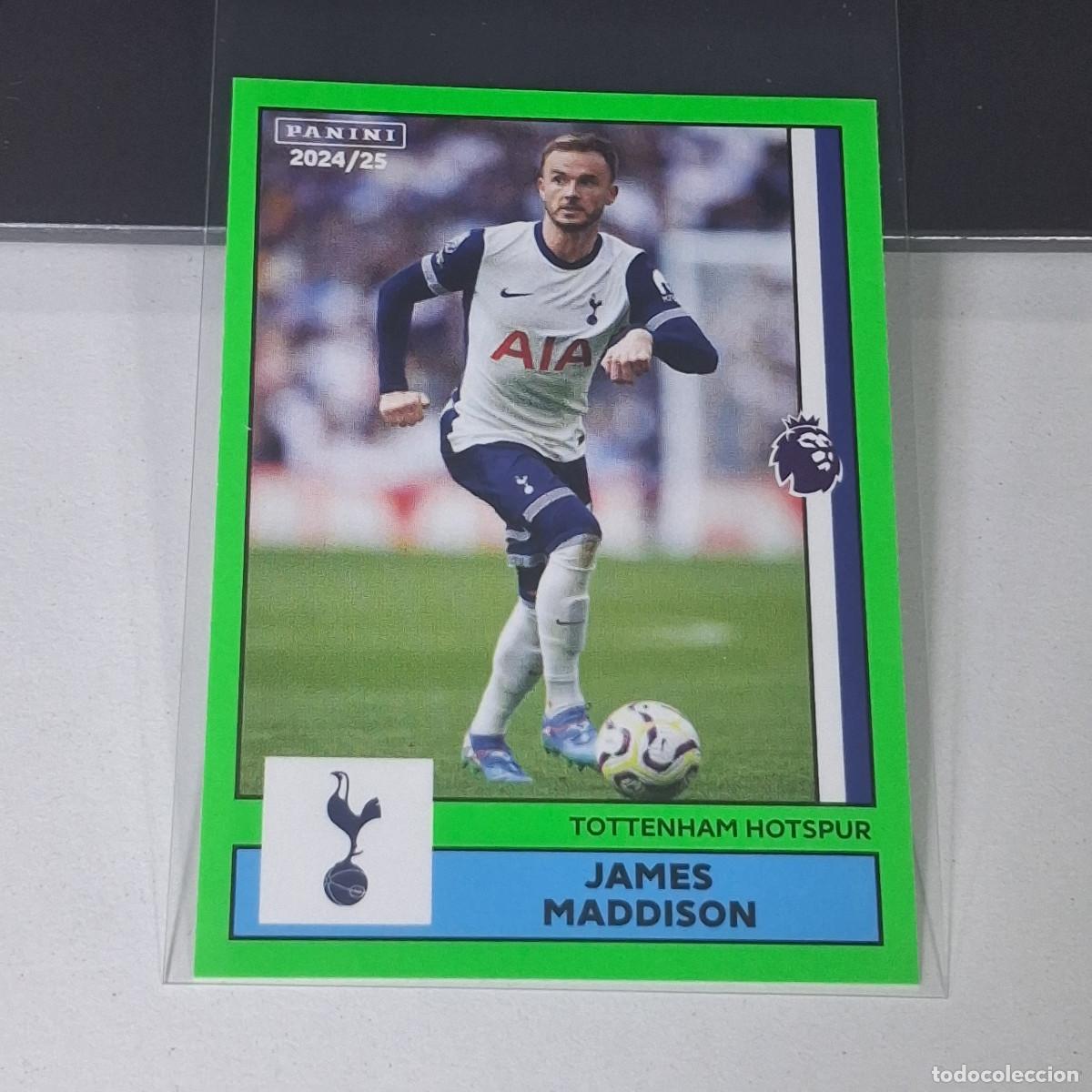 Cromos de f&uacute;tbol: B56 336 JAMES MADISON TOTTENHAM HOTSPUR STARS STICKER PANINI PREMIER LEAGUE 24 25 2024 2025