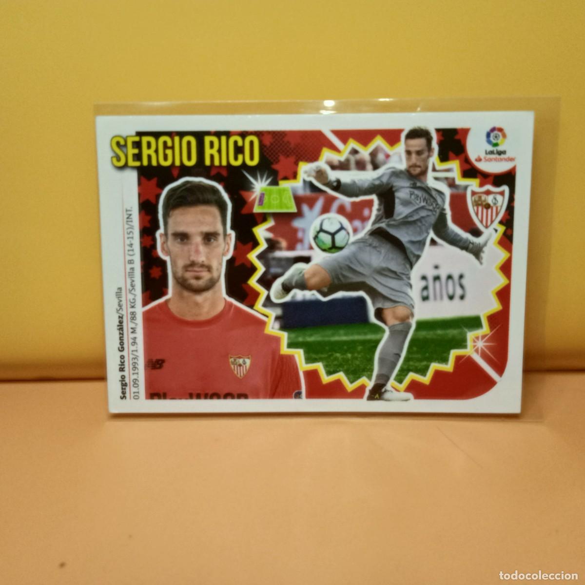 Cromos de f&uacute;tbol: EDICIONES ESTE 2018 2019 18 19 SEVILLA F.C SERGIO RICO 1