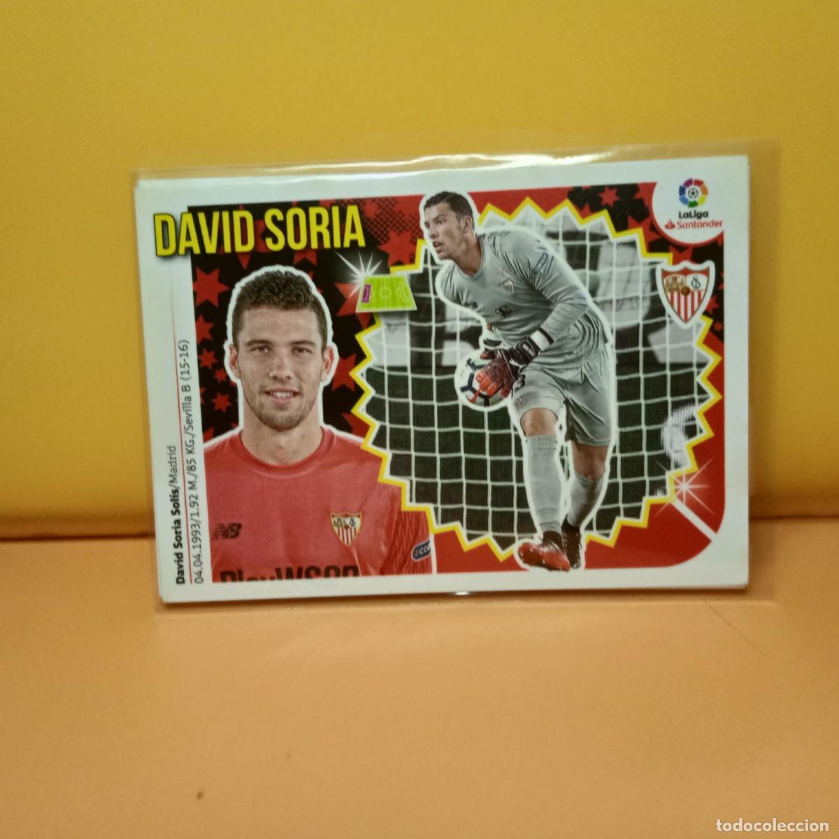 Cromos de f&uacute;tbol: EDICIONES ESTE 2018 2019 18 19 SEVILLA F.C DAVID SORIA 2