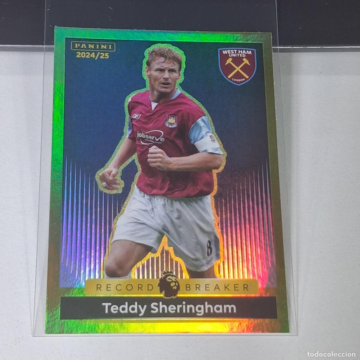 Fu&szlig;ball-Sticker: B57 346 TEDDY SHERINGHAM WEST HAM RECORD BREAKER STICKER PANINI PREMIER LEAGUE 24 25 2024 2025