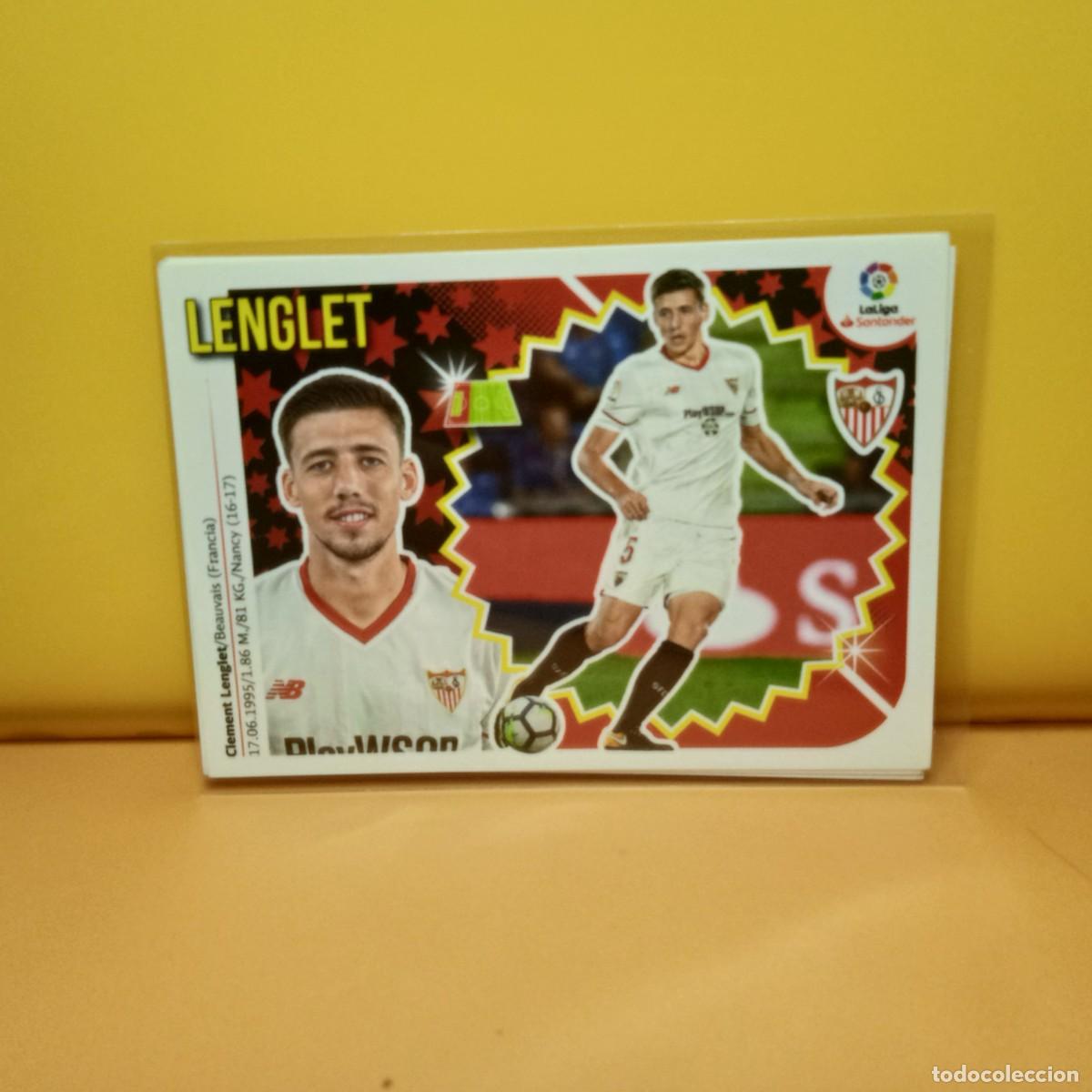 Fu&szlig;ball-Sticker: EDICIONES ESTE 2018 2019 18 19 SEVILLA F.C LENGLET 6