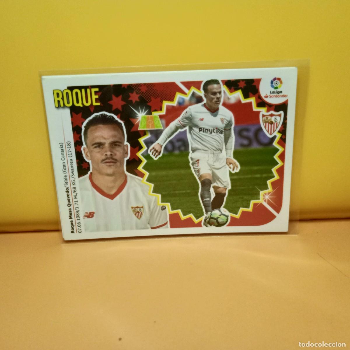 Cromos de f&uacute;tbol: EDICIONES ESTE 2018 2019 18 19 SEVILLA F.C ROQUE 8