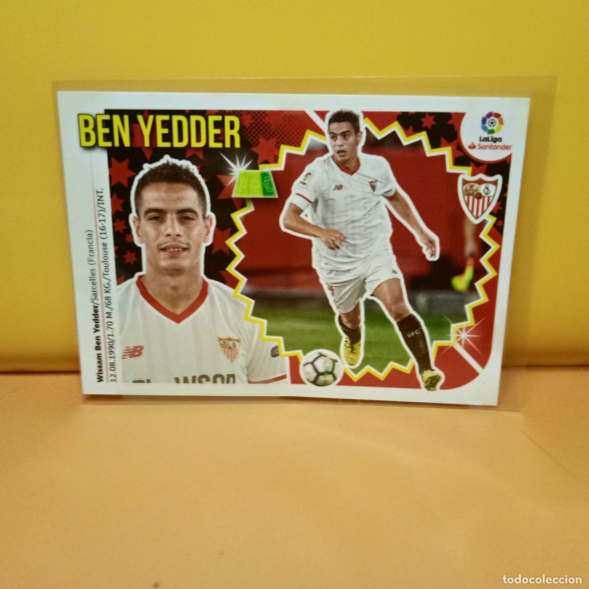 Cromos de f&uacute;tbol: EDICIONES ESTE 2018 2019 18 19 SEVILLA F.C BEN YEDDER 14