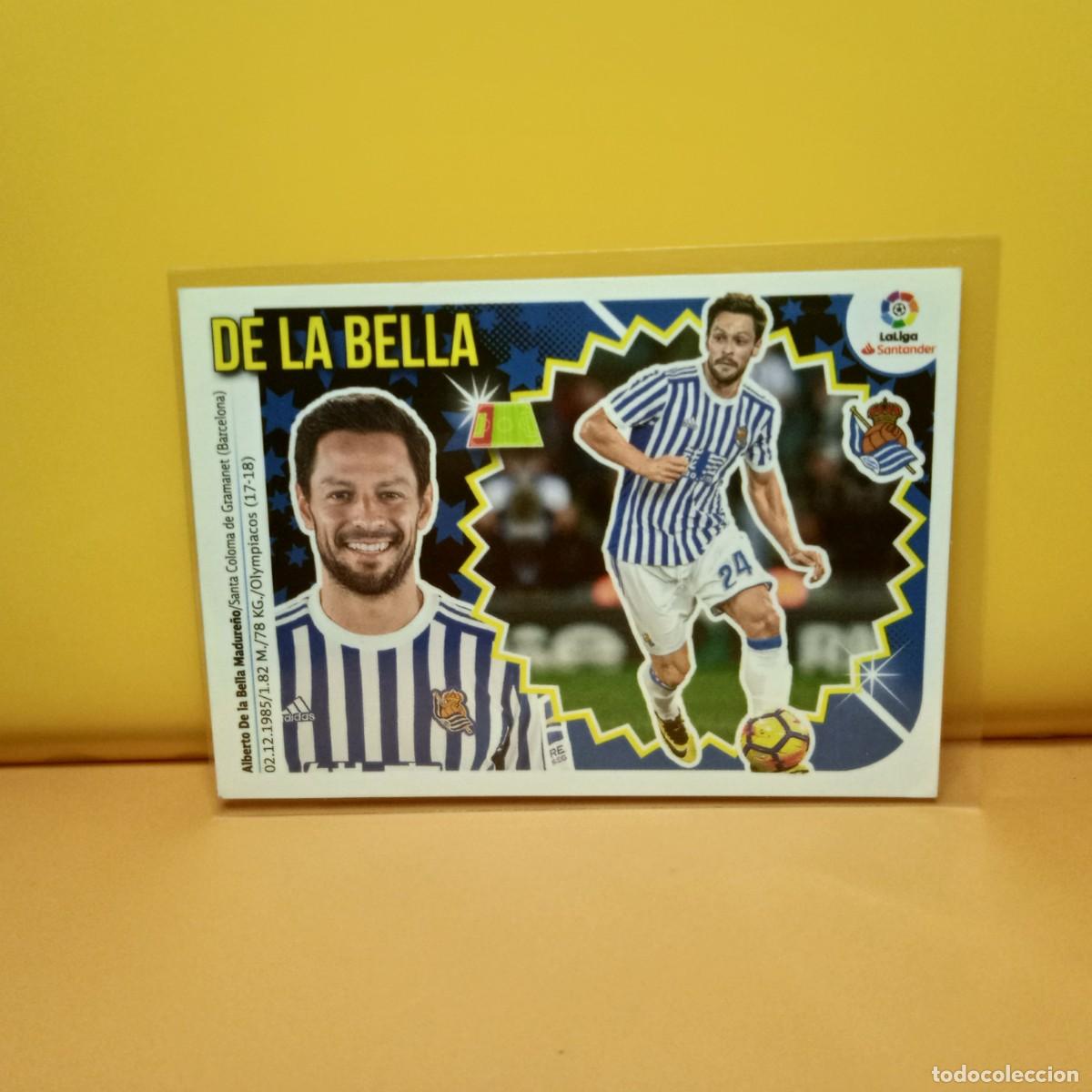 Cromos de f&uacute;tbol: EDICIONES ESTE 2018 2019 18 19 REAL SOCIEDAD DE LA BELLA 7A 7 A