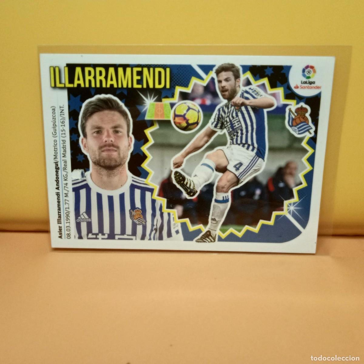 Cromos de f&uacute;tbol: EDICIONES ESTE 2018 2019 18 19 REAL SOCIEDAD ILLARRAMENDI 8