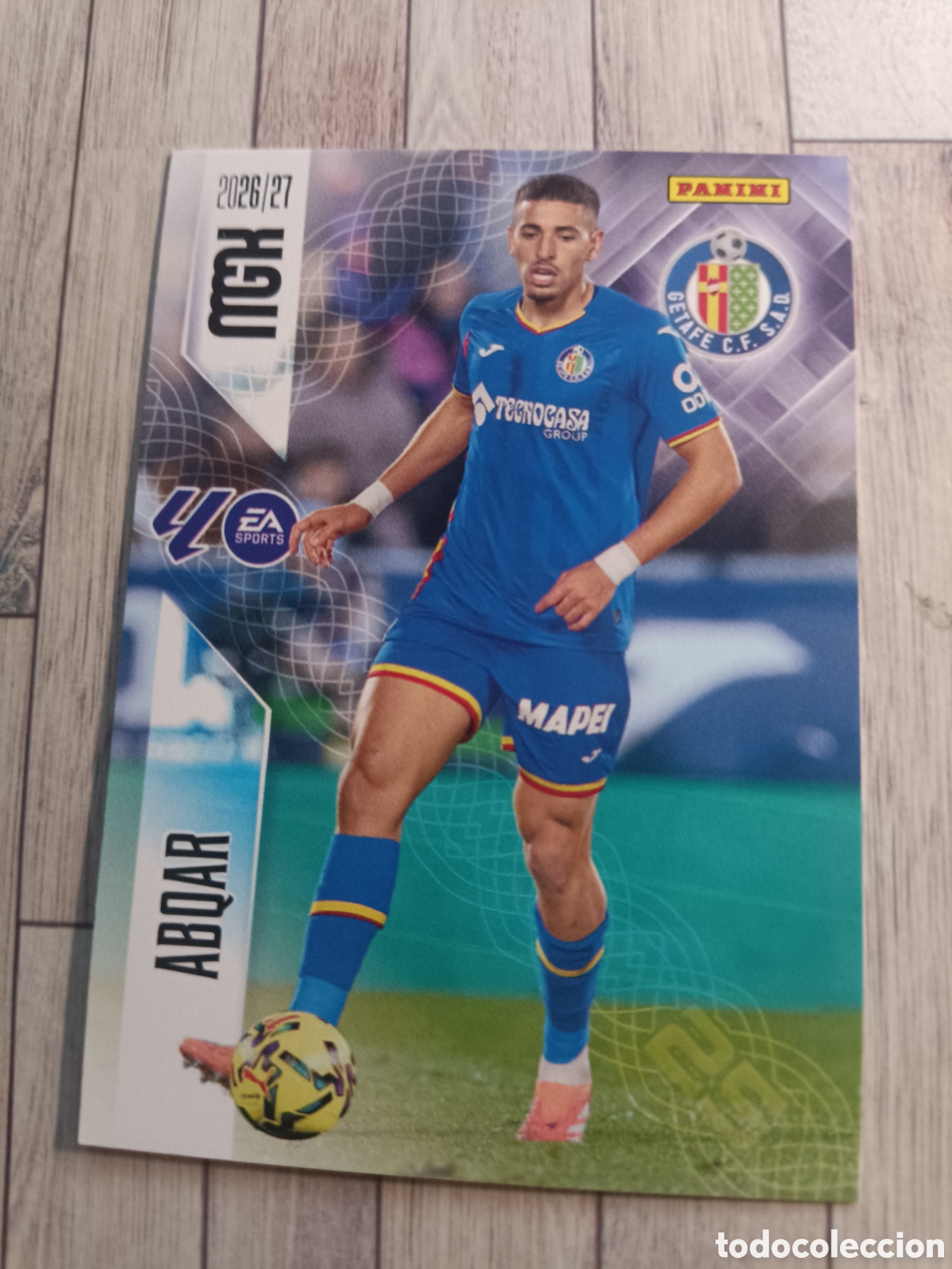 Cromos de f&uacute;tbol: 187 ABQAR GETAFE MEGACRACKS MGK 26 27 PANINI 2026 2027