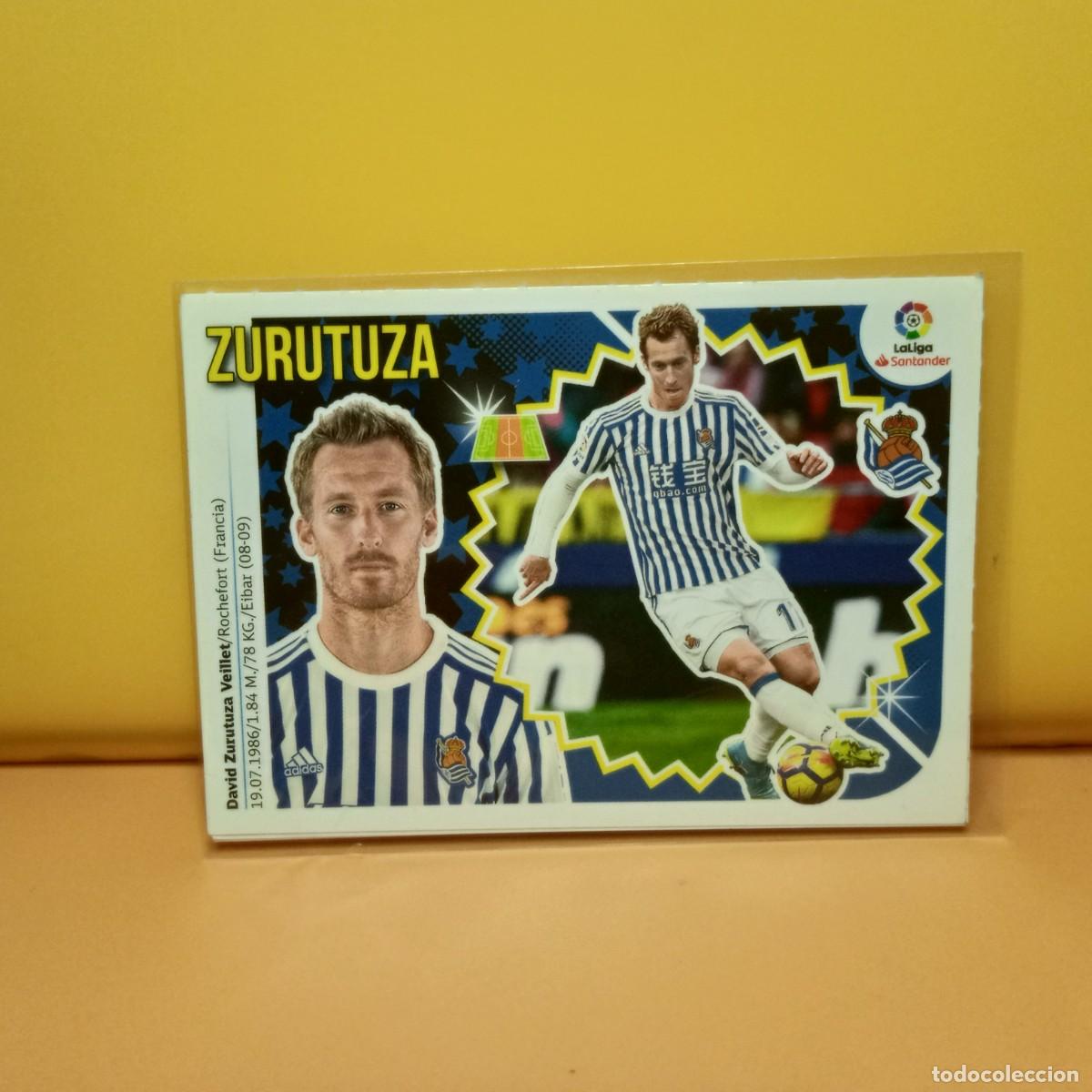 Cromos de f&uacute;tbol: EDICIONES ESTE 2018 2019 18 19 REAL SOCIEDAD ZURUTUZA 11