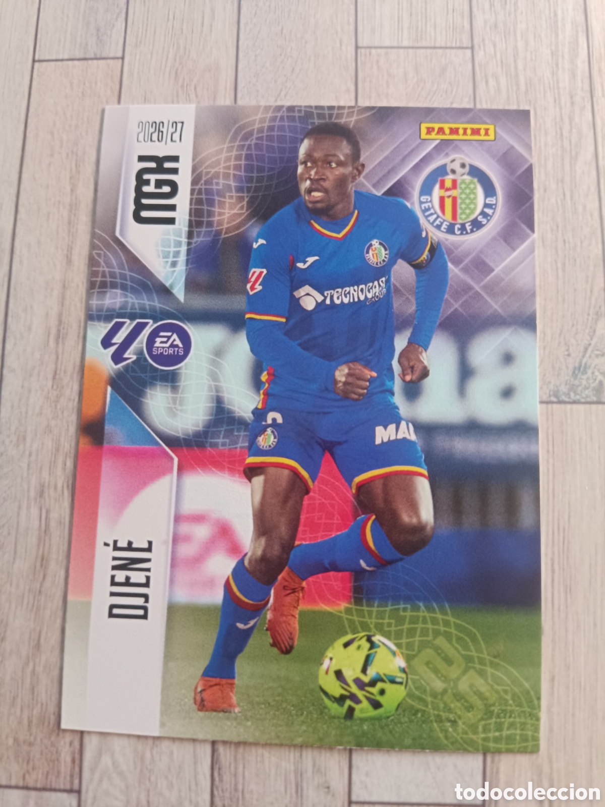 Cromos de f&uacute;tbol: 185 DJENE GETAFE MEGACRACKS MGK 26 27 PANINI 2026 2027