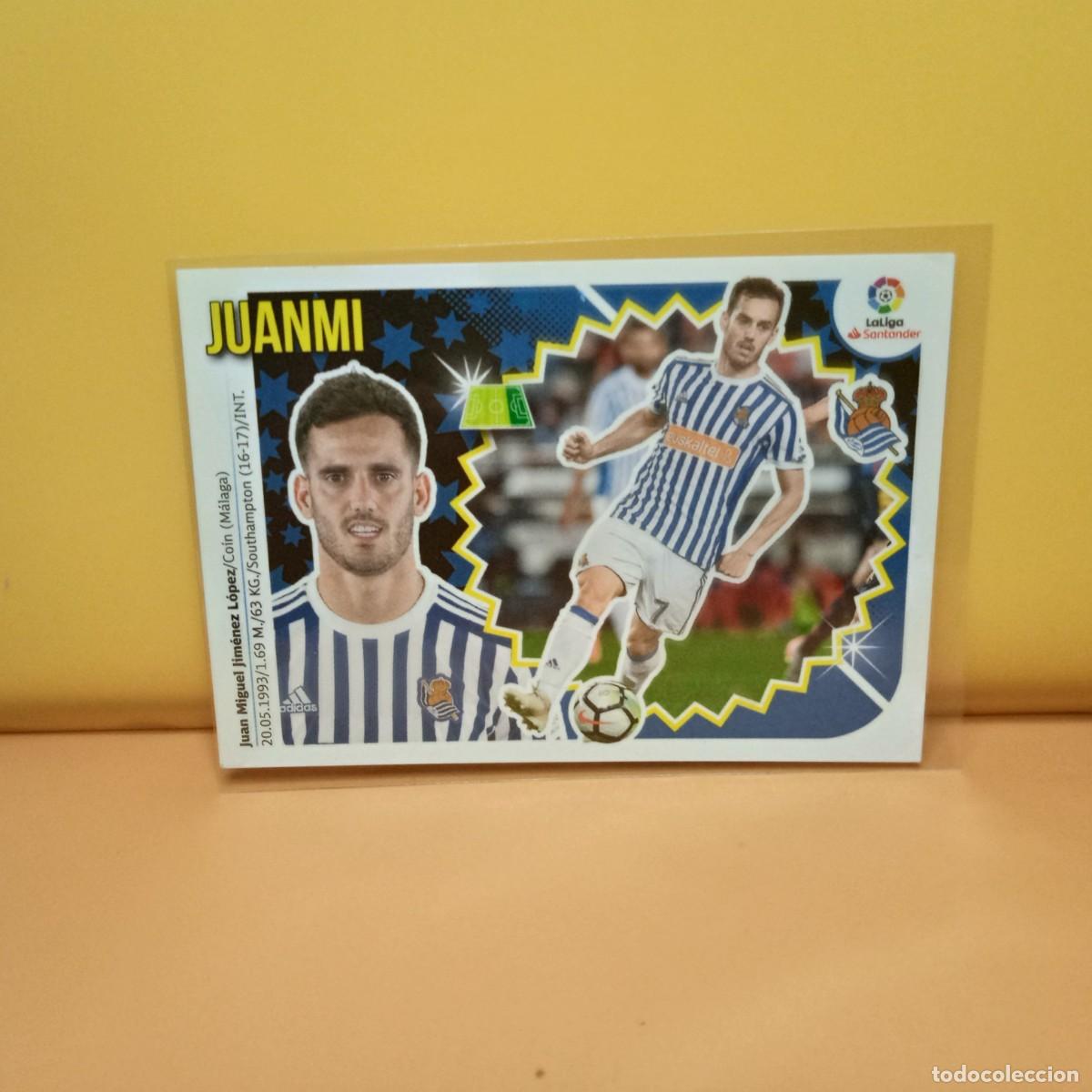 Cromos de f&uacute;tbol: EDICIONES ESTE 2018 2019 18 19 REAL SOCIEDAD JUANMI 13