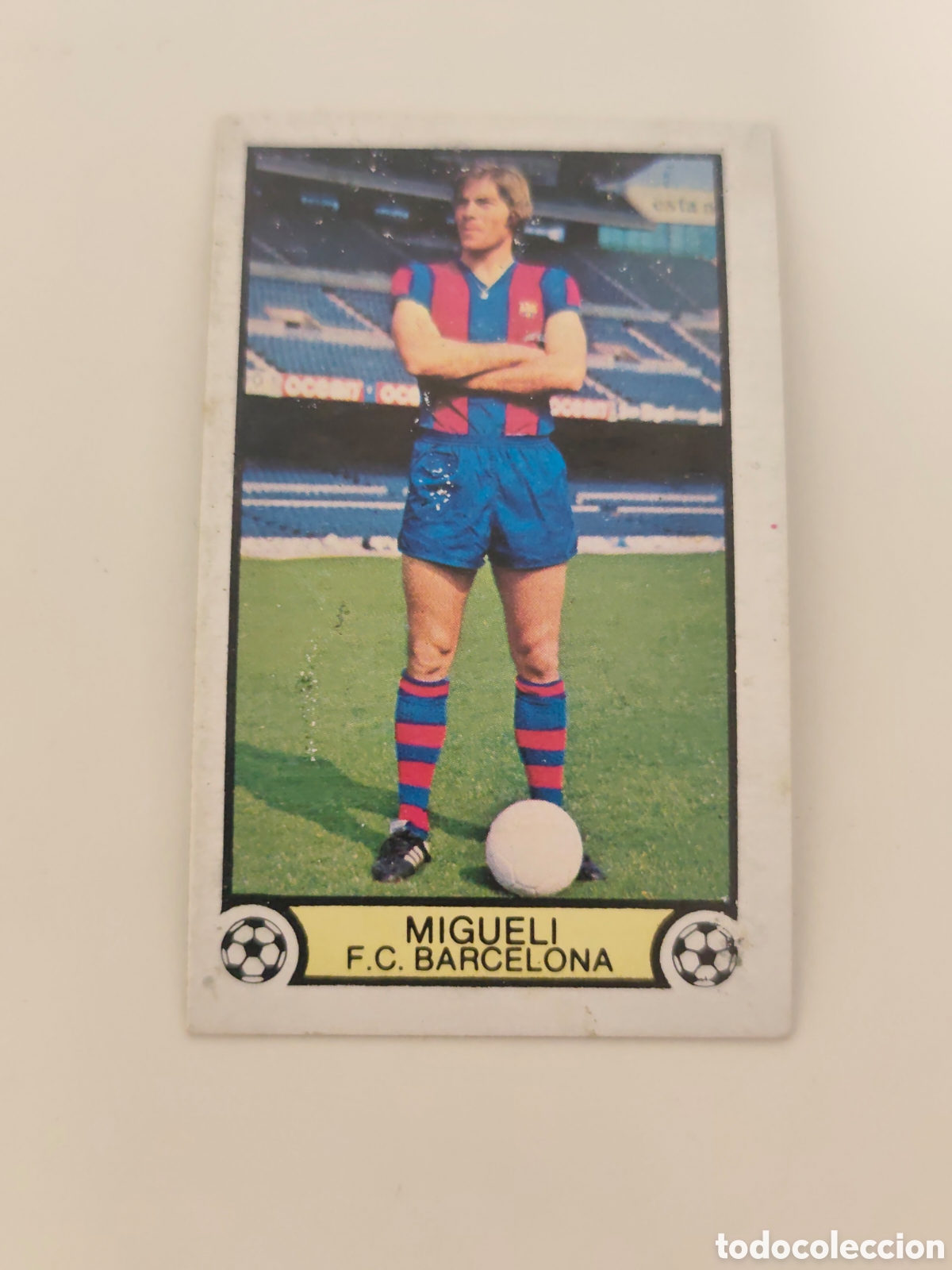 Cromos de f&uacute;tbol: MIGUELI FC BARCELONA EDICIONES ESTE 1979 1980