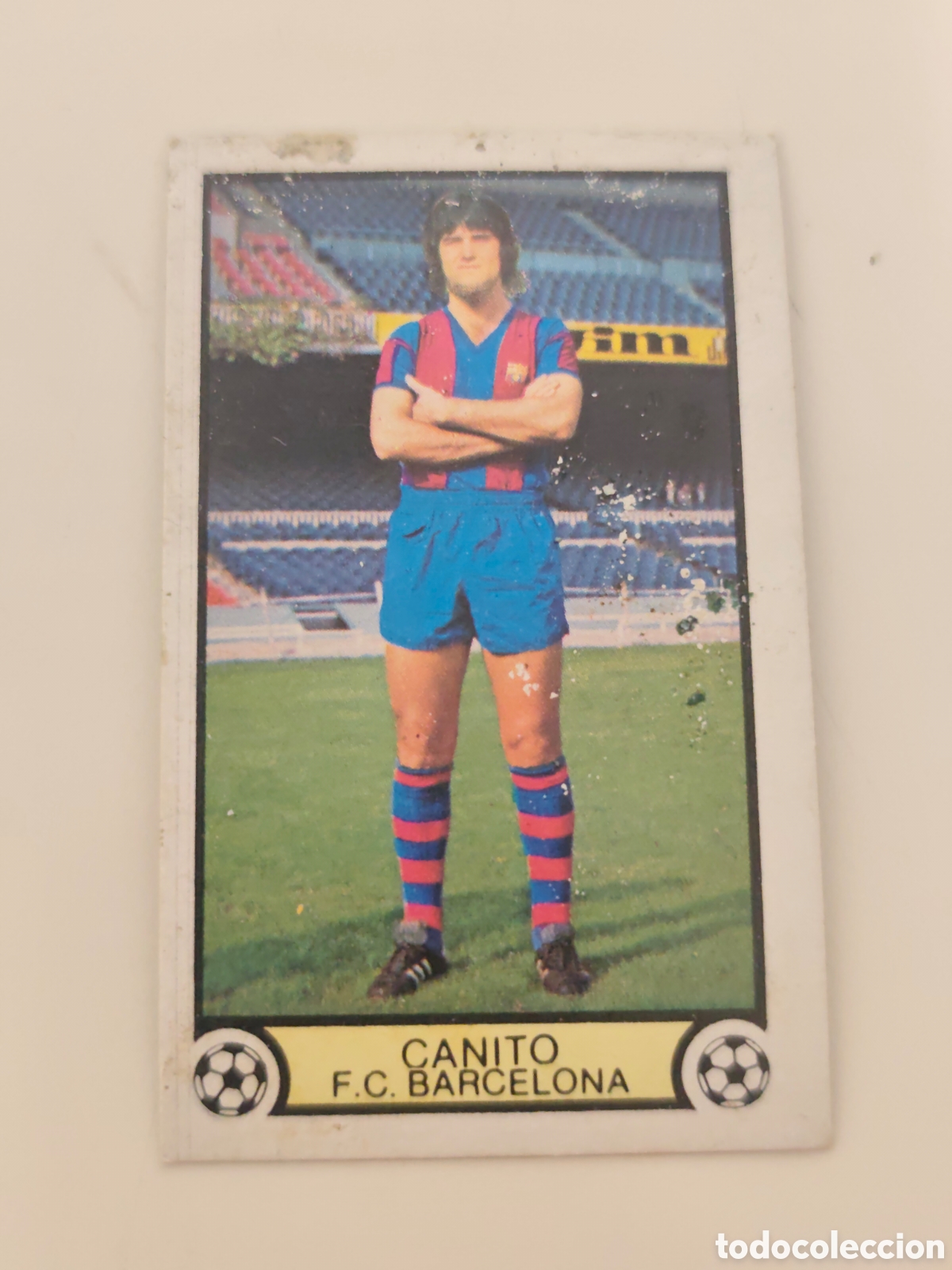 Cromos de f&uacute;tbol: CANITO FC BARCELONA EDICIONES ESTE 1979 1980