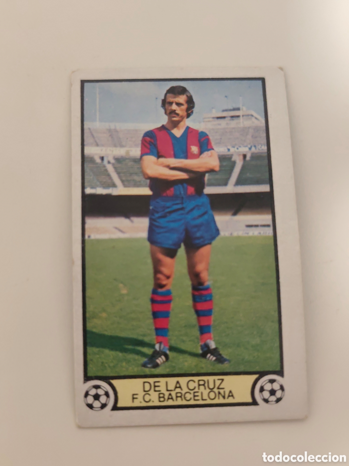 Cromos de f&uacute;tbol: DE LA CRUZ FC BARCELONA EDICIONES ESTE 1979 1980