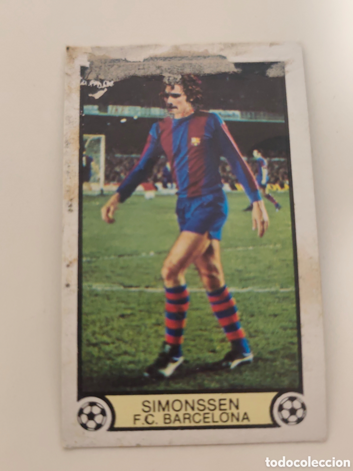 Cromos de f&uacute;tbol: SIMONSSEN FC BARCELONA EDICIONES ESTE 1979 1980