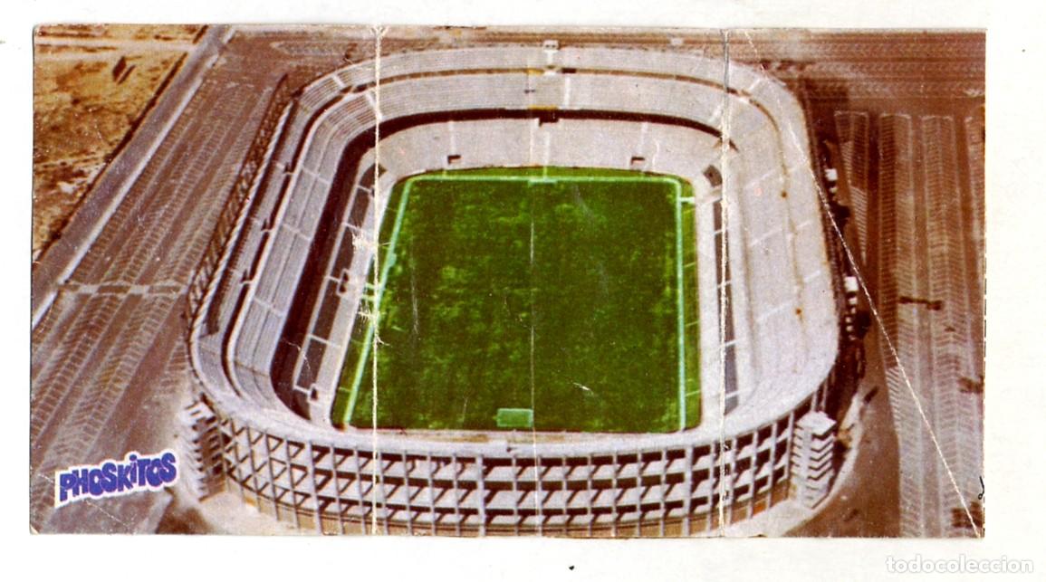 Cromos de f&uacute;tbol: HISTORIA DE LOS MUNDIALES DE FUTBOL - PHOSKITOS / N&ordm; 5 NUEVO ESTADIO (ELCHE)
