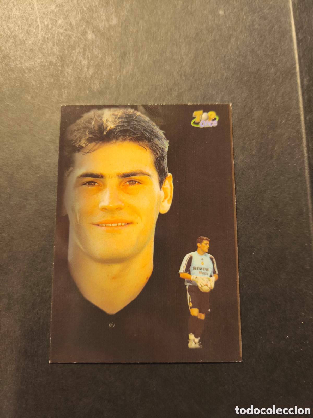 Cromos de f&uacute;tbol: 611 CASILLAS REAL MADRID MUNDICROMO LAS FICHAS DE LA LIGA 2004