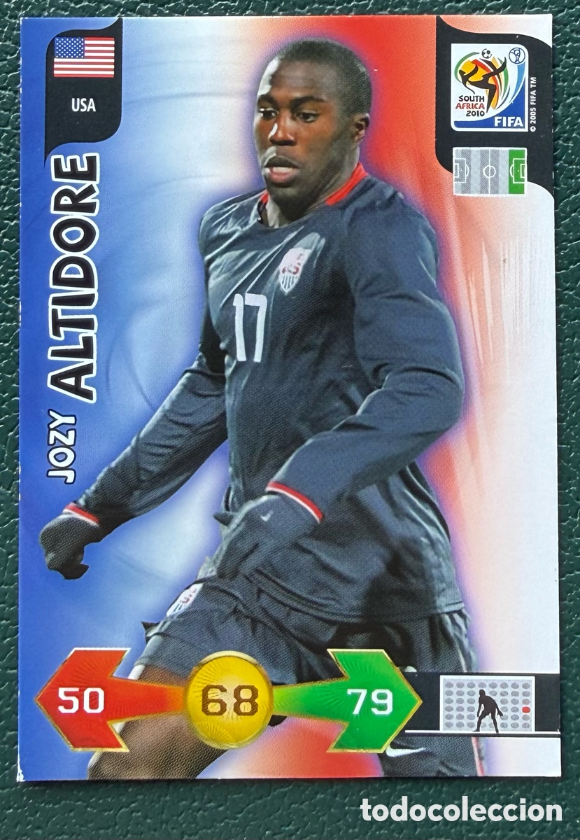Football Stickers: JOZY ALTIDORE ESTADOS UNIDOS FICHAS ALBUM ADRENALYN XL MUNDIAL SOUTH AFRICA 2010