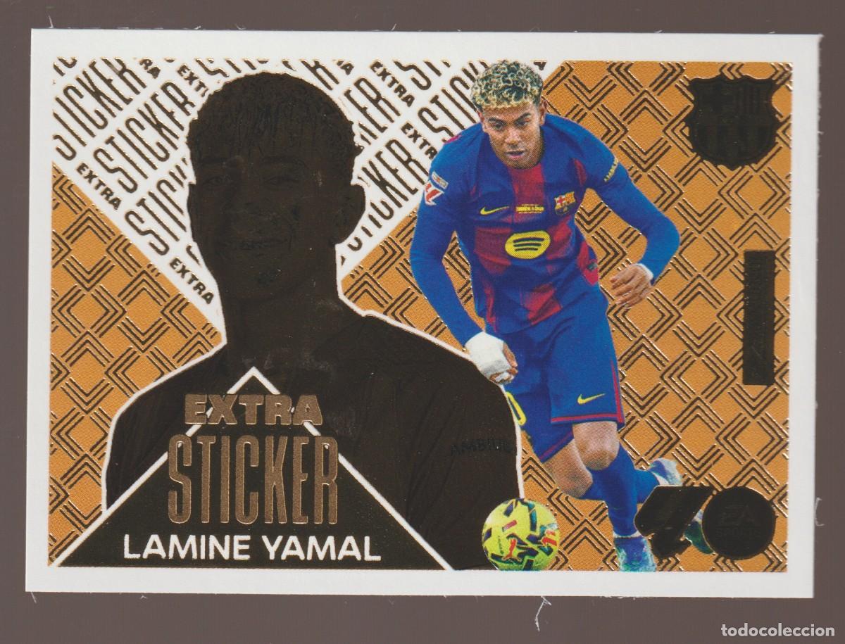 Cromos de f&uacute;tbol: Extra sticker Panini 26 27 Liga Este Lamine Yamal cromo muy dificil impecable