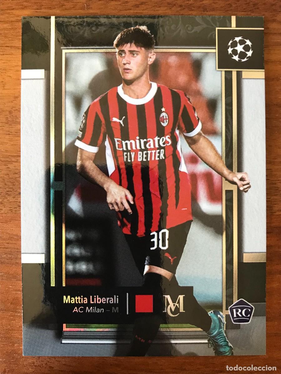 Cromos de f&uacute;tbol: MATTIA LIBERALI - AC MILAN - ROOKIE CARD - TOPPS MUSEUM 2024 2025 24 25