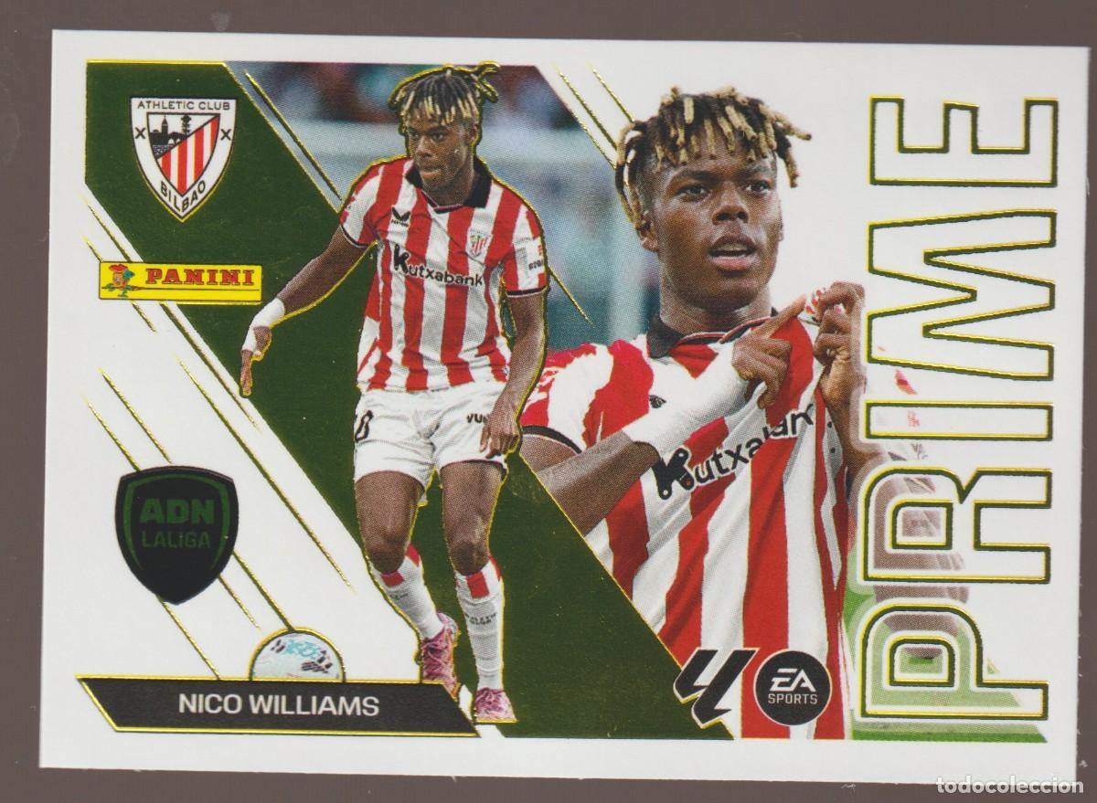 Cromos de f&uacute;tbol: Cromo Panini Liga Este 26 27 - PRIME n&ordm; 10 Nico Williams
