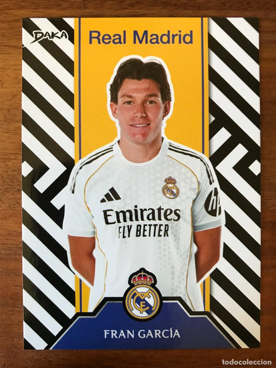 Cromos de f&uacute;tbol: FRAN GARCIA - REAL MADRID - TP 20 - DAKA HOLOCENE 2025